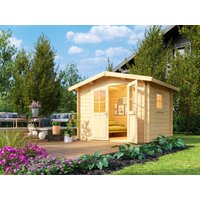 26% billiger ! Fjordholz Satteldach Gartenhaus Modell Eliza 2E