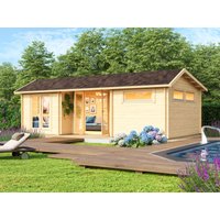 26% billiger ! Fjordholz Gartenhaus Modell Uri 44