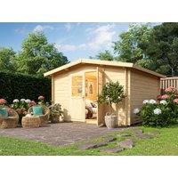 26% billiger ! Fjordholz Satteldach Gartenhaus Modell Eliza 5D 9m²