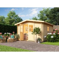 26% billiger ! Fjordholz Satteldach Gartenhaus Modell Eliza 5E 12m²