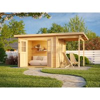 26% billiger ! Fjordholz Pultdach Gartenhaus Modell Ezra 2G