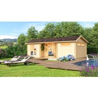 26% billiger ! Fjordholz Gartenhaus Modell Uri 70