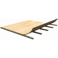 26% billiger ! 18mm Fußbodenpaket für Gartenhaus Modell Pina 28