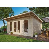 26% billiger ! Fjordholz Gartenhaus Modell Jacob 70 F 20m²