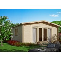 26% billiger ! Fjordholz Gartenhaus Modell Kim 70 H 30m²