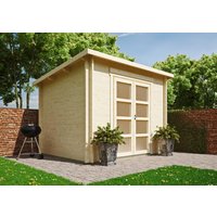 26% billiger ! Fjordholz Gartenhaus Modell Max 44 D 12m²