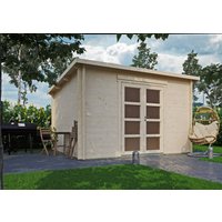 26% billiger ! Fjordholz Gartenhaus Modell Max 44 G 9m²