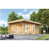 26% billiger ! Fjordholz Gartenlounge Modell Konrad 70 35m²