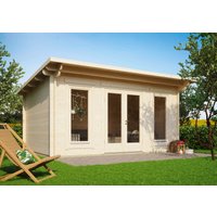26% billiger ! Fjordholz Gartenhaus Modell Jacob 44 E 20m²