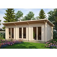 26% billiger ! Fjordholz Gartenhaus Modell Jacob 90 H 28m²
