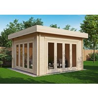 26% billiger ! Fjordholz Gartenlounge Modell Sandra 44 A 16m²
