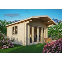 26% billiger ! Fjordholz Gartenhaus Modell Kim 70 C 16m²