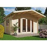 26% billiger ! Fjordholz Gartenhaus Modell Kim 70 E 20m²