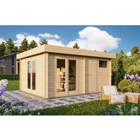 26% billiger ! Fjordholz Gartenhaus Modell Holm 44 20m²