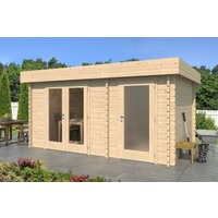 26% billiger ! Fjordholz Gartenhaus Modell Hilla 44 12m²
