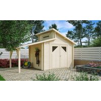 26% billiger ! Fjordholz Gartenhaus Modell Varianta 44 A +SD 20m²