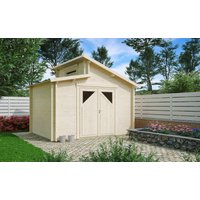 26% billiger ! Fjordholz Gartenhaus Modell Varianta 44 C 6m²