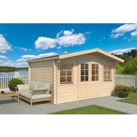 26% billiger ! Fjordholz Gartenhaus Modell Sören 44 12m²