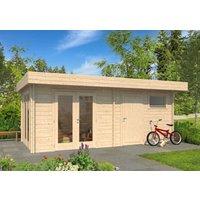26% billiger ! Fjordholz Gartenhaus Modell Helmer 44 24m²