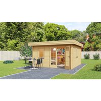 26% billiger ! Fjordholz Gartenhaus Modell Mario 44 20m²