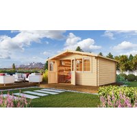 26% billiger ! Fjordholz Gartenhaus Modell Robert 44 20m²