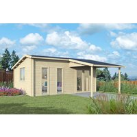 26% billiger ! Fjordholz Gartenhaus Modell Ramon 44 24m²