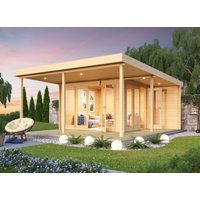 26% billiger ! Fjordholz Gartenhaus Modell Keno 70 24m²