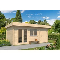 26% billiger ! Fjordholz Gartenhaus Modell Kurt 44 C 15m²