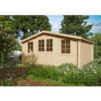 26% billiger ! Fjordholz Gartenhaus Modell Ria 28 20m²