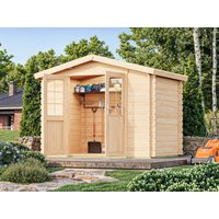 26% billiger ! Fjordholz Gartenhaus Modell Bente 28 A 6m²