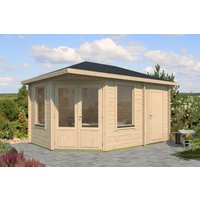 26% billiger ! Fjordholz Gartenhaus Modell Lisa 44 C Klassik 20m²
