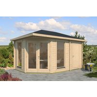 26% billiger ! Fjordholz Gartenhaus Modell Lisa 44 C Modern 20m²