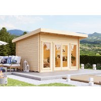 26% billiger ! Fjordholz Gartenhaus Modell John 44 20m²