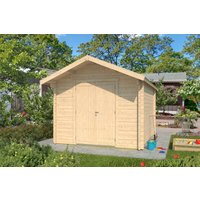 26% billiger ! Fjordholz Gartenhaus Modell Lexi 44 H Premium 12m²