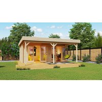 26% billiger ! Fjordholz Gartenlounge Modell Rose 70 30m²
