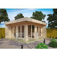 26% billiger ! Fjordholz Gartenlounge Modell Lina 44 A 16m²