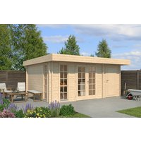 26% billiger ! Fjordholz Gartenhaus Modell Theo 44 20m²