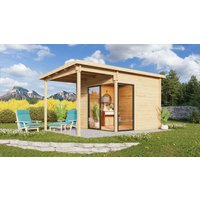 26% billiger ! Fjordholz Gartenhaus Alu Concept 44 F