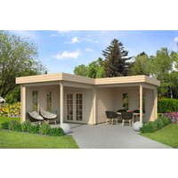 26% billiger ! Fjordholz Gartenhaus Modell Fred 44 36m²