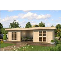 26% billiger ! Fjordholz Gartenhaus Modell Johann 44 18m²