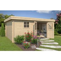 26% billiger ! Fjordholz Gartenhaus Modell Linz 28 G 20m²