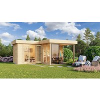 26% billiger ! Fjordholz Gartenhaus Alu Concept 70 M 24m²