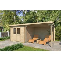 26% billiger ! Fjordholz Gartenhaus Modell Gent 28 A 24m²