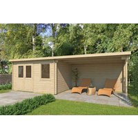 26% billiger ! Fjordholz Gartenhaus Modell Gent 28 C 12m²