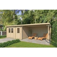 26% billiger ! Fjordholz Gartenhaus Modell Gent 28 D 20m²