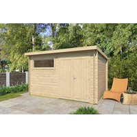 26% billiger ! Fjordholz Gartenhaus Modell Gent 28 E 9m²