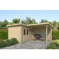 26% billiger ! Fjordholz Gartenhaus Modell Lola 28 18m²