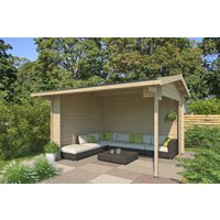 26% billiger ! Fjordholz Gartenhaus Modell Kilian 28 A 12m²