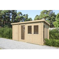 26% billiger ! Fjordholz Gartenhaus Modell Krista 28 A 24m²