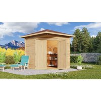 26% billiger ! Fjordholz Gartenhaus Modell Nina 28 A 9m²